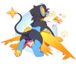 ambiguous_penetration animal_genitalia animal_penis balls black_balls black_body black_fur blue_body blue_fur blush bodily_fluids canine_genitalia canine_penis cum cum_inside duo erection female female_penetrated feral feral_on_feral feral_penetrated feral_penetrating feral_penetrating_feral fur genital_fluids genitals green_eyes male male/female male_penetrating male_penetrating_female open_mouth orange_eyes pawpads penetration penis red_sclera sex simple_background white_body yellow_body yellow_pawpads bloominglynx nintendo pokemon generation_3_pokemon generation_4_pokemon latias legendary_pokemon luxray pokemon_(species) hi_res