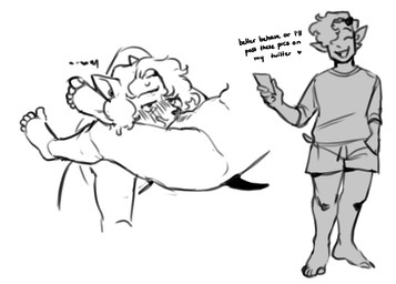 andromorph anthro blackmail blush chokehold cunnilingus dominant dominant_andromorph dominant_intersex duo headlock intersex intersex/male male oral sex vaginal kyrosh roly_(roly) toshi_(kyrosh) felid feline humanoid mammal hi_res monochrome trans_(lore) trans_man_(lore)