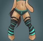 alternate_version_at_source clothing equid equine fishnet hasbro horse legwear mammal my_little_pony navel panties pony pony-butt-express semi-anthro solo standing stockings topwear tube_top underwear