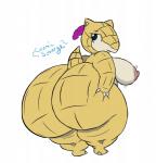 2018 absurd_res anthro areola big_butt breasts butt butt_grab cosmicscourge curvy_figure female generation_1_pokemon grope hand_on_butt hi_res huge_butt huge_thighs hyper hyper_butt hyper_thighs looking_at_viewer looking_back nintendo nipples pokemon pokemon_(species) sandshrew short_stack slightly_chubby solo thick_thighs voluptuous wide_hips