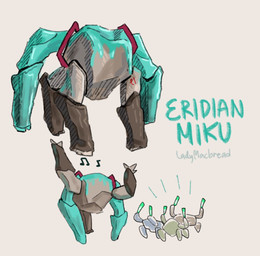 alternate_species cosplay crossover_cosplay not_furry rock ladymacbread amazon_(company) metro-goldwyn-mayer project_hail_mary vocaloid yamaha_corporation hatsune_miku alien elemental_creature eridian_(project_hail_mary) mineral_fauna rock_creature crossover