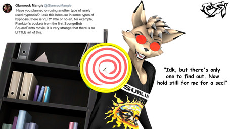 anthro black_body black_fur black_highlights brown_body brown_fur brown_hair clothed clothed_anthro clothed_male clothing eyewear fur glasses hair highlights_(coloring) hypno_beam_gun male multicolored_body multicolored_fur multicolored_hair q&a shirt solo t-shirt talking_to_viewer topwear two_tone_body two_tone_fur two_tone_hair wearing_glasses psikokinetic warfaremachine_(modeler) sublime psiko_(psikokinetic) canid canine canis jackal mammal 2024 3d_(artwork) absurd_res digital_media_(artwork) hi_res source_filmmaker_(artwork)