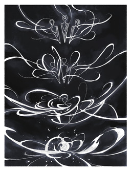 abstract_art black_background blade orb silk simple_background zero_pictured darkdog hollow_knight:_silksong hollow_knight_(franchise) team_cherry 2025 absurd_res digital_drawing_(artwork) digital_media_(artwork) greyscale hi_res monochrome sequence