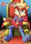 anthro boots chair clothing crown erection footwear furniture genitals headgear humanoid_genitalia humanoid_penis inviting king male masturbation patreon_logo penile penile_masturbation penis royalty seductive shoes solo text throne website_logo the_dark_mangaka archie_comics mobius patreon sega sonic_the_hedgehog_(archie) sonic_the_hedgehog_(comics) sonic_the_hedgehog_(series) elias_acorn mammal english_text url