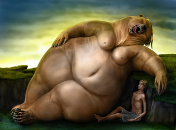 bear blonde_hair brown_fur claws clothing duo female fur hair human male mammal meanybeany morbidly_obese nipples overweight pawpads paws shorts
Rating: Questionable
Score: 2
User: Woozle
Date: September 22, 2013 bear blonde_hair brown_fur claws clothing duo female fur hair human male mammal meanybeany morbidly_obese nipples overweight pawpads paws shorts
Rating: Questionable
Score: 2
User: Woozle
Date: September 22, 2013