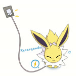 ambiguous_gender feral happy mouth_closed simple_background sitting solo white_background sarent_stuff nintendo pokemon eeveelution felid feline generation_1_pokemon jolteon mammal pokemon_(species) 1:1 animated no_sound short_playtime webm