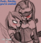 blindfold blush corset drooling equine female friendship_is_magic gloves horn horse jrvanesbroek lesbian lil_miss_rarity lingerie my_little_pony pegasus pony rainbow_dash_(mlp) rarity_(mlp) saliva scar tumblr unicorn wings
Rating: Questionable
Score: 7
User: RBrim08
Date: October 19, 2011