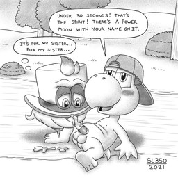 anthro balls barefoot big_head blush bodily_fluids butt clothed clothing cum cum_on_ground cum_on_hand cum_on_penis detailed_background dialogue duo ellipsis erection feet floating floating_head_creature flower genital_fluids genitals glistening glistening_eyes glistening_genitalia glistening_penis grey_penis grey_tongue half-closed_eyes handjob hat hat_only headgear headgear_only headwear headwear_only looking_away looking_down looking_pleasured looking_up lying male male/male mostly_nude narrowed_eyes nipples nude on_back on_ground open_mouth orgasm outside outside_sex penile penis plant presenting presenting_balls presenting_hindquarters presenting_penis sex shadow short_tail shota shrub slightly_chubby small_balls small_nipples small_penis speech_bubble spread_legs spreading tail tapering_penis text thought_bubble tongue toony top_hat tree white_balls white_body white_eyes white_nose white_skin white_tail young young_anthro sl350 mario_bros mario_kart_tour nintendo super_mario_odyssey cappy_(mario) roving_racers animate_inanimate ghost koopa koopa_troopa reptile scalie spirit turtle 1:1 2021 black_and_white detailed english_text greyscale hi_res monochrome sketch