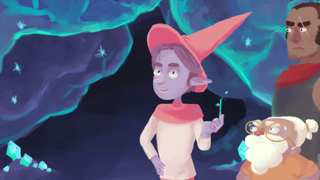 beard cave clothed clothing detailed_background eyewear facial_hair frown glasses group hair hat headgear headwear humanoid_pointy_ears lips magic_user male not_furry pointy_ears scene_interpretation teeth topwear wand witch_hat leannimator clint_mcelroy_(va) justin_mcelroy_(va) the_adventure_zone the_mcelroy_family magnus_burnsides merle_highchurch taako dwarf elf human humanoid mammal 16:9 animated digital_media_(artwork) english_audio hi_res short_playtime sound video widescreen