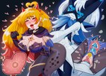 anthro big_breasts blush bodily_fluids breasts cervical_penetration clothed clothed_sex clothing cosplay cum cum_in_pussy cum_in_uterus cum_inside duo erection female female_penetrated genital_fluids genitals hair horn impregnation internal internal_vaginal interspecies knot knotting legwear looking_pleasured male male/female male_penetrating male_penetrating_female nipples open_mouth ovum penetration penile penile_penetration penile_spines penis penis_in_pussy pokephilia pussy sex simple_background smile sperm_cell stockings thigh_highs tongue tongue_out topwear uterus vaginal vaginal_penetration anonymous_artist genshin_impact mihoyo nintendo pokemon fan_character glace_(cris79x) mona_megistus demon generation_9_pokemon human humanoid mammal meowscarada pokemon_(species) absurd_res hi_res