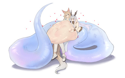 after_vore apode belly big_belly blonde_hair blue_body female female_pred group hair horn huge_belly legless overweight serpentine serpentine_vore split_form vore 4kkc animal_humanoid canid canid_humanoid canine canine_humanoid draconcopode fox_humanoid humanoid lamia mammal mammal_humanoid reptile scalie snake 2025 absurd_res hi_res