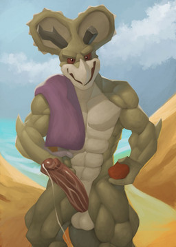 abs anthro balls bodily_fluids broken_horn cloud cum cum_string erection genital_fluids genitals glans horn humanoid_genitalia humanoid_penis looking_at_viewer male muscular muscular_male nude pecs penis red_eyes solo spikes towel kittikary rexodus_(comic) tork_(rexodus) ceratopsian ceratopsid chasmosaurine dinosaur marginocephalian ornithischian pentaceratops prehistoric_species reptile scalie hi_res