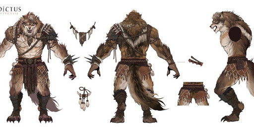 a-pose abs anthro armor bandolier belt belt_buckle bottomwear braided braided_hair brown_body brown_fur buckle claws clothing cord eye_scar facial_scar fangs faulds front_view fur gauntlets gloves greaves hair handwear jewelry leather leather_armor loincloth male multicolored_hair multiple_poses muscular muscular_anthro muscular_male necklace net open_mouth pauldron pendant plate_armor pose pteruges rear_view scar shin_guards side_view solo spikes standing straps straps_across_chest tail tassels teeth tooth_necklace tribal tribal_clothing turnaround wraps unknown_artist nexon vindictus canid canine canis gnoll hyena mammal wolf colored concept_art digital_drawing_(artwork) digital_media_(artwork) official_art shaded