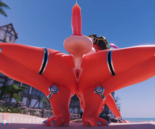animal_genitalia animal_penis anthro anus anus_focus areola balls big_breasts bodily_fluids bouncing_balls bouncing_penis breasts canine_genitalia canine_penis crossgender exhibitionism eye_patch eyewear genital_fluids genitals gynomorph gynomorph_anthro intersex intersex_anthro knot looking_at_viewer machine mtg_crossgender mti_crossgender nipples outside penis perineum pirate_hat precum public public_nudity solo spread_legs spreading thick_thighs tongue tongue_out rinny mayosplash_(modeler) five_nights_at_freddy's scottgames foxy_(fnaf) canid canine fox mammal robot 3d_(artwork) 3d_animation 6:5 animated digital_media_(artwork) hi_res no_sound short_playtime video