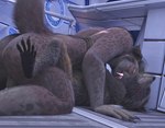 anal anal_penetration anthro blush claws duo interspecies licking male neck_lick on_top_of_another penetration scar sharp_teeth size_difference tail teeth tongue tongue_out sneakyphox guardians_of_the_galaxy marvel rocket_raccoon tapio_(sneakyphox) felid mammal prehistoric_species procyonid raccoon saber-toothed_tiger 3d_(artwork) absurd_res blender_(artwork) digital_media_(artwork) hi_res
