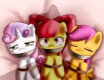 apple_bloom_(mlp) bound crying dyoung equine female forced friendship_is_magic fur hair horn horse imminent_rape mammal my_little_pony orange_fur pegasus pony red_hair scootaloo_(mlp) sweetie_belle_(mlp) tears twilight_sparkle_(mlp) unicorn white_fur wings yellow_fur young
Rating: Questionable
Score: 7
User: Lunaz
Date: April 11, 2014