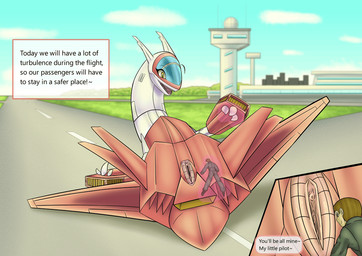 aircraft genitals machine macro micro text vehicle vulva poisonsneksoffie nintendo pokemon aeromorph generation_3_pokemon human latias legendary_pokemon living_aircraft living_machine living_vehicle mammal pokemon_(species) english_text