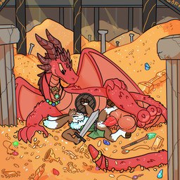 andromorph andromorph/male andromorph_penetrated animal_genitalia anthro anthro_on_anthro anthro_penetrated anthro_penetrating anthro_penetrating_anthro back_wings broadsword brown_body brown_fur clothing coin duo erection eyes_closed fantasy fur genitals gold_(metal) gold_coin half-closed_eyes horn intersex intersex/male intersex_penetrated jewelry looking_pleasured lying male male_penetrating male_penetrating_andromorph male_penetrating_intersex melee_weapon membrane_(anatomy) membranous_wings multi_horn multicolored_body multicolored_fur narrowed_eyes neck_tuft on_side penetration penis pink_penis red_body red_scales scales seductive sex sheath shield shirt size_difference smile smirk smug smug_face spread_legs spreading sword tail topwear treasure_hoard tuft tunic two_tone_body two_tone_fur vaginal vaginal_penetration vein veiny_penis vulva weapon white_body white_fur wings yellow_sclera xing1 dungeons_and_dragons hasbro mythology wizards_of_the_coast dragon lagomorph leporid mammal mythological_creature mythological_scalie rabbit scalie 1:1 absurd_res hi_res