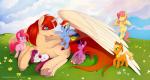 2012 absurd_res amber_eyes antiander applejack_(mlp) blonde_hair blue_eyes blue_fur book brown_fur brown_hair cloud cowboy_hat cub cutie_mark equine eye_contact eyes_closed feathers female feral flower fluttershy_(mlp) flying freckles friendship_is_magic fur grass green_eyes group hair hat hi_res hooves horn horse lauren_faust_(character) long_hair looking_at_viewer lying mammal mane multi-colored_hair my_little_pony on_side one_eye_closed open_mouth orange_fur outside pegasus pink_fur pink_hair pinkie_pie_(mlp) ponification pony purple_eyes purple_fur purple_hair rainbow_dash_(mlp) rainbow_hair rarity_(mlp) red_hair sitting sky sleeping smile standing tongue tongue_out twilight_sparkle_(mlp) unicorn white_fur winged_unicorn wings wink yellow_fur young
Rating: Safe
Score: 8
User: Jatix
Date: January 18, 2014