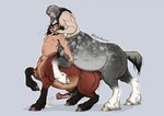 anal anal_penetration animal_genitalia animal_penis bodily_fluids brown_body brown_fur cum cum_in_ass cum_inside duo equine_genitalia equine_penis erection fur genital_fluids genitals grey_body grey_fur hooves male male/male male_penetrated male_penetrating male_penetrating_male nipples penetration penile penile_penetration penis penis_in_ass sex taur_on_taur taur_penetrated taur_penetrating taur_penetrating_taur lykostherium european_mythology greek_mythology mythology eder_(lykostherium) centaur equid equid_taur humanoid_taur mammal mammal_taur taur