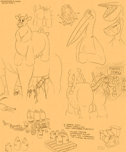 abdominal_bulge ambiguous_gender anal anal_penetration anal_storage anthro behind_wall bodily_fluids breast_milking bulge butt cavity_storage chair container cum cum_in_beverage cum_in_container cum_in_milking_machine cum_in_tube cum_mixing eyes_closed feral furniture genital_fluids gesture hand_gesture lactating leaking_precum lever looking_at_viewer machine male male_penetrated mane milk milk_can milk_container milk_tube milking_machine mixing object_in_ass object_insertion office_chair open_mouth orange_background palette penetration penile penis_milking penis_milking_machine plushsuit pokeball precum precum_puddle pump restrained restrained_arms secret sign simple_background smile tail_restraint teats text thumbs_up toilet toilet_bowl toilet_seat tube tube_in_anus udders wheel winged_arms wings x-ray_view zipper monocerus nintendo pokemon animate_inanimate avian bird bovid bovid_taur bovine bovine_taur cattle cattle_taur equid equine generation_7_pokemon horse mammal mammal_taur mudsdale pelecaniform pelican pokemon_(species) taur 5:6 absurd_res english_text hi_res sketch_page