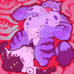 3_eyes andromorph andromorph/male andromorph_penetrated anthro belly_nipples blue_body blue_fur cowgirl_position dominant duo from_front_position fur intersex intersex/male intersex_penetrated larger_dom male male_penetrating male_penetrating_andromorph male_penetrating_intersex multi_eye on_bottom on_top overweight overweight_andromorph overweight_intersex penetration power_bottom red_sclera service_top sex size_difference small_top_big_bottom vaginal vaginal_penetration yellow_eyes avalath_tiger kpop_demon_hunters derpy_(kpop_demon_hunters) sussie_(kpop_demon_hunters) avian bird demon felid mammal pantherine tiger 1:1 absurd_res hi_res