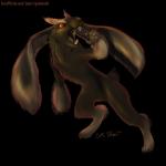 ambiguous_gender black_background buckteeth claws realistic simple_background solo teeth text gasmask_(artist) nintendo pokemon generation_4_pokemon lagomorph lopunny mammal pokemon_(species) 1:1 url