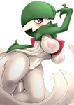 big_breasts blush breasts clothed clothing curvy_figure female fingers genitals huge_breasts nipples not_furry open_mouth pussy red_eyes simple_background solo thick_thighs wide_hipped_female wide_hips ashraely nintendo pokemon caterpie gardevoir generation_1_pokemon generation_3_pokemon pokemon_(species) 2019 absurd_res digital_media_(artwork) hi_res