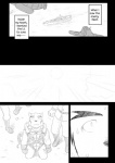 aircraft airplane anthro canid canine canis clothing comic cotton_(artist) domestic_dog english_text fur male mammal monochrome sadasaka_usui text tooboe_bookmark vehicle