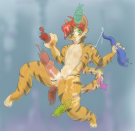 anal anal_penetration animal_genitalia animal_penis anthro bodily_fluids brain canine_genitalia canine_penis cum cum_in_goo cum_inside disembodied_penis equine_genitalia equine_penis erection gangbang genital_fluids genitals group group_sex handjob humanoid_genitalia humanoid_penis knot leaking leaking_cum male male/male male_penetrated masturbation multiple_penetration organs orgasm penetration penile penis ribbed_penis sex tapering_penis tentacles translucent unusual_anatomy unusual_genitalia unusual_penis urethral urethral_penetration bashfulsprite matt_(tamara) felid goo_creature mammal pantherine tiger 2017 hi_res