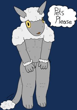 ambiguous_gender anthro claws facial_scar finger_claws fur grey_body grey_fur no_shading scar simple_background solo speech_bubble standing tail tail_motion tail_tuft tailwag text transparent_background trimmed_fur tuft twunk white_body white_fur yellow_sclera jackste the_nature_of_predators venlil_(the_nature_of_predators) 2026 absurd_res alpha_channel hi_res