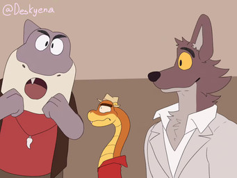 animatic brown_body grey_body group male orange_body parody simple_background simple_coloring trio deskhyena dreamworks the_bad_guys mr._piranha_(the_bad_guys) mr._shark_(the_bad_guys) mr._snake_(the_bad_guys) mr._wolf_(the_bad_guys) canid canine canis characiform fish mammal marine piranha_(fish) reptile scalie serrasalmid shark snake wolf 4:3 animated short_playtime signature sound spanish_audio spanish_description webm
