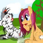 anus bodily_fluids cum cum_bath cutie_mark duo ejaculation female female/female genital_fluids genitals orgasm pussy pussy_ejaculation stripes vaginal_fluids unknown_artist hasbro my_little_pony fan_character zebs equid equine mammal zebra 1:1 hi_res