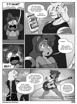 anthro biped border bottomwear breasts clothed clothing dialogue duo eyes_closed female front_view hair male open_mouth pupils simple_background speech_bubble text thick_thighs three-quarter_view topwear white_border nimzy noms_(nimzy) tobi_(nimzy) cricetid felid hamster hybrid liger mammal pantherine rodent comic english_text hi_res monochrome url