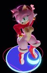 boots breasts clothed clothing female footwear genitals hair nipples pink_body pink_hair pussy reveal shoes skimpy smile smiling_at_viewer smirk smirking_at_viewer solo sweater topwear illamajamma sega sonic_the_hedgehog_(series) amy_rose eulipotyphlan hedgehog mammal 3d_(artwork) absurd_res digital_media_(artwork) hi_res