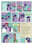 2012 3:4 anthro arofatamahn comic dialogue dragon english_text equid equine female feral friendship_is_magic hasbro hi_res horn male mammal my_little_pony mythological_creature mythological_equine mythological_scalie mythology scalie sink spike_(mlp) teapot text thought_bubble twilight_sparkle_(mlp) unicorn water
