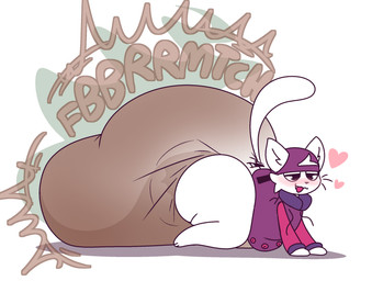 all_fours anthro backwards_baseball_cap backwards_hat baseball_cap big_butt blush butt clothing cute_fangs diaper excessive_feces fangs feces fur half-closed_eyes hat headgear headwear heart_symbol hoodie huge_butt huge_thighs hyper hyper_feces hyper_soiling looking_pleasured male narrowed_eyes onesie onesie_open onomatopoeia pooping purple_clothing raised_tail smile soiled_diaper soiling soiling_diaper solo sound_effects stink_fumes stink_lines tail teeth text thick_thighs topwear unclean_diaper used_diaper using_diaper white_body white_fur dummydoodles archie_(dumpnfwump) domestic_cat felid feline felis mammal 2026 hi_res