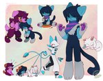 alternate_species anthro eating eyewear female feral feralized furrification glasses group leash machine male moss plant mochiri deltarune undertale_(series) kris_(deltarune) ralsei susie_(deltarune) tasque_manager canid canine canis darkner domestic_cat domestic_dog felid feline felis mammal robot absurd_res hi_res