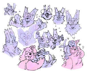 4_fingers anthro breasts clothed clothed_anthro clothed_female clothing duo eyelashes eyes_closed eyewear female female/female female_anthro fingers front_view fur glasses hair holding_object holding_pitcher motion_lines multiple_poses obese obese_anthro obese_female open_mouth open_smile overweight overweight_anthro overweight_female pawpads pitcher pose pouring_drink pouring_liquid round_glasses shirt simple_background size_difference smile tail tail_motion tailwag topwear waving_arms wearing_glasses white_background twistcmyk noelle_(twistcmyk) bear mammal polar_bear taidum ursine 2025 digital_drawing_(artwork) digital_media_(artwork) hi_res