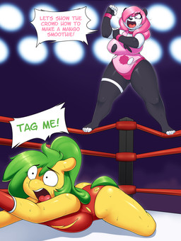 ! 2015 3mangos anthro bear big_breasts black_fur black_nose bracelet breast_squish breasts clothing crawling english_text equine female fur green_hair hair horse inside jewelry lamp legwear long_hair looking_down mammal mango_(character) my_little_pony open_mouth panda pink_hair pony ring smile standing sweat text thick_thighs tight_clothing tights tongue torn_clothing white_fur wide_hips wrestling yellow_fur
Rating: Safe
Score: 10
User: Fur_in_the_dark
Date: February 21, 2015 ! 2015 3mangos anthro bear big_breasts black_fur black_nose bracelet breast_squish breasts clothing crawling english_text equine female fur green_hair hair horse inside jewelry lamp legwear long_hair looking_down mammal mango_(character) my_little_pony open_mouth panda pink_hair pony ring smile standing sweat text thick_thighs tight_clothing tights tongue torn_clothing white_fur wide_hips wrestling yellow_fur
Rating: Safe
Score: 10
User: Fur_in_the_dark
Date: February 21, 2015