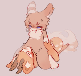 3_toes anthro antlers blush brown_body brown_fur cloven_hooves duo facesitting feet fur hooves horn male male/male mask multicolored_body multicolored_fur paws piercing sitting sitting_on_another spots tail tan_body tan_fur toes white_body white_fur sabiksphinx asian_mythology chinese_mythology east_asian_mythology fabulous_beasts fenz_(studio) mythology sibuxiang_the_deer_(fabulous_beasts) tuye_(fabulous_beasts) deer lagomorph leporid mammal moon_rabbit rabbit 2025 hi_res male_(lore)