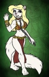 2014 animaniacs anthro blonde_hair breasts cleavage clothed clothing collar ear_piercing female furnygma hair leash looking_at_viewer minerva_mink navel piercing pink_nose skimpy slave solo standing
Rating: Safe
Score: 2
User: tpirman1982
Date: February 25, 2014