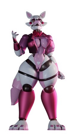 3_toes 4_fingers abs anthro areola big_breasts bottomless bottomless_anthro bottomless_female bow_tie breasts checkered checkered_clothing checkered_shirt checkered_topwear clitoris clothed clothing colored_nails dark_areola dark_nipples eyelashes feet female fingerless_gloves fingers genitals glistening glistening_body glistening_clothing glistening_gloves glistening_handwear glistening_jacket glistening_shirt glistening_topwear gloves handwear heart_pubes heart_symbol jacket legwear looking_at_viewer machine nails nipples open_clothing open_jacket open_topwear orange_eyes pattern_clothing pattern_shirt pattern_topwear pink_body pink_clothing pink_fingerless_gloves pink_gloves pink_handwear pink_jacket pink_legwear pink_topwear pubes purple_areola purple_clothing purple_eyelids purple_nails purple_nipples purple_shirt purple_toenails purple_topwear red_bow_tie sharp_teeth shirt shirt_up simple_background sleeveless_jacket solo standing stylized_pubes tail teeth thick_thighs toenails toes topwear vulva white_background white_body white_pubes wide_hips atumalaca atumalaca_(modeler) five_nights_at_freddy's five_nights_at_freddy's_2 scottgames mangle_(fnaf) animatronic canid canine fox mammal robot robot_anthro 2025 3d_(artwork) digital_media_(artwork) full-length_portrait hi_res portrait