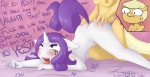 2013 anthrofied applejack_(mlp) ass_up blonde_hair blue_eyes blush cutie_mark dildo duo english_text equine female friendship_is_magic fur hair horn horse lesbian my_little_pony open_mouth orange_fur penetration pony purple_hair rarity_(mlp) sex sex_toy strapon tesslashy text unicorn white_fur
Rating: Explicit
Score: 19
User: Falord
Date: August 31, 2013