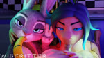 anthro anthro_on_anthro anthro_penetrated bedroom_eyes bisexual blue_eyes boop bunny_ears_(gesture) deep_throat duo_focus erection eye_contact faceless_character faceless_human faceless_male fellatio female female/female female_focus female_penetrated female_penetrating female_penetrating_female first_person_view forked_tongue fur genitals gesture group group_sex half-closed_eyes hand_gesture human_on_anthro human_penetrating human_penetrating_anthro human_pov humanoid_genitalia humanoid_penis interspecies larger_female looking_at_another looking_at_partner looking_at_viewer male male/female male_on_anthro male_penetrating male_penetrating_female male_pov narrowed_eyes nude open_mouth oral oral_penetration penetrating_pov penetration penile penile_penetration penis seductive sex size_difference smaller_anthro smaller_female sucking tail tail_fetish tail_in_mouth tail_insertion tail_play tail_sex tail_suck tentacle_penetration tentacle_sex tentacles threesome tongue tongue_out trio v_sign wigfritter disney zootopia chloe_the_copperhead fan_character judy_hopps human lagomorph leporid mammal rabbit reptile scalie snake 16:9 3d_(artwork) 3d_animation animated crossover digital_media_(artwork) no_sound short_playtime webm widescreen