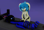 anal anal_penetration anthro arm_tuft ball_fondling balls bdsm bed black_hair blue_body blue_ears blue_eyes blue_hair blush bodily_fluids bondage bound breasts butt cheek_tuft clothing cum cum_on_ground cum_while_penetrated duo ejaculation eye_contact facial_tuft feet_tied female female_penetrating female_penetrating_male fondling furniture genital_fluids genitals hair hand_on_balls hand_on_penis hand_tuft hands_on_bed hands_tied knot knotted_penis legwear long_hair long_tail looking_at_another looking_pleasured looking_up_at_another lying male male/female male_penetrated nipples nude object_in_ass on_back on_bed pawpads pegging penetration penis pink_nose pink_pawpads presenting presenting_hindquarters raised_tail restraints rope rope_bondage rubbing_penis sex sex_toy sex_toy_in_ass sex_toy_insertion sex_toy_penetration short_tail shoulder_tuft sitting sitting_on_bed small_breasts stockings strapon strapon_sex stroking_penis tail tied_to_bed toying_partner tuft yellow_body yellow_ears chikrazy blender_cycles made_in_abyss krazichi tronis_(tronis_20) lagomorph leporid mammal narehate rabbit 3d_(artwork) 3d_animation animated blender_(artwork) digital_media_(artwork) long_playtime no_sound webm