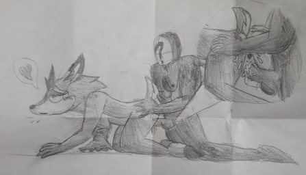 all_fours anthro blush bodily_fluids butt butt_grab cum cum_in_ass cum_in_vagina cum_inside doggystyle duo faceless_character faceless_male female from_behind_position genital_fluids hand_on_butt heart_(marking) horn loving_sex male male/female markings sex text what8sgoingon archie_comics sega sonic_the_hedgehog_(archie) sonic_the_hedgehog_(comics) sonic_the_hedgehog_(series) clove_the_pronghorn human mammal pronghorn absurd_res english_text hi_res