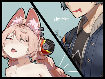 ahegao big_ears duo female fur hair looking_pleasured male male/female pink_body pink_fur pink_hair red_eyes rizal_ok mihoyo zenless_zone_zero wise_(zenless_zone_zero) zhao_(zenless_zone_zero) animal_humanoid human humanoid lagomorph lagomorph_humanoid leporid leporid_humanoid mammal mammal_humanoid rabbit_humanoid 4:3 absurd_res hi_res