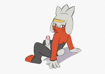 anthro balls bottomwear bottomwear_down clothed clothing clothing_lift erection foreskin genitals looking_back male pants pants_down partially_clothed penis presenting presenting_penis retracted_foreskin shirt shirt_lift sitting solo topwear twerpishimp game_freak nintendo pokemon generation_8_pokemon lagomorph leporid mammal pokemon_(species) rabbit raboot absurd_res hi_res