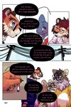 blue_eyes cigar clothing dialogue eye_scar eyewear facial_scar female glasses hoodie male purple_eyes scar suit text topwear bastriw martin_(bastriw) pato_(bastriw) domestic_cat felid feline felis mammal pantherine tiger 2:3 comic english_text hi_res